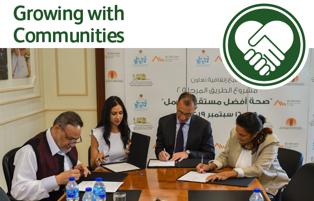 Al Ahram Beverages - growing with communities